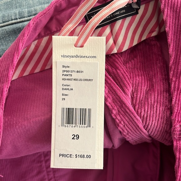 Adorable pink patch pocket wide leg jeans ..NWT - Picture 5 of 5